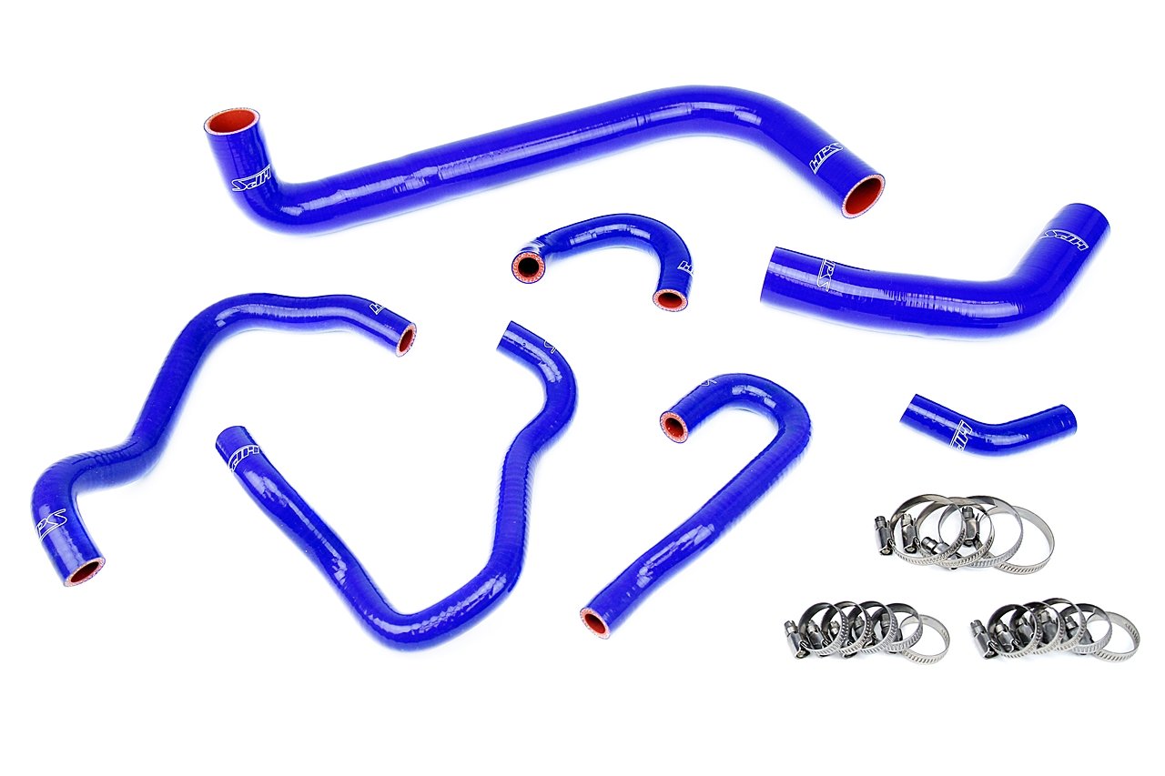 HPS Performance HPS Silicone Radiator + Heater Coolant Hose Kit Honda 2006-2009 S2000, 57-1490