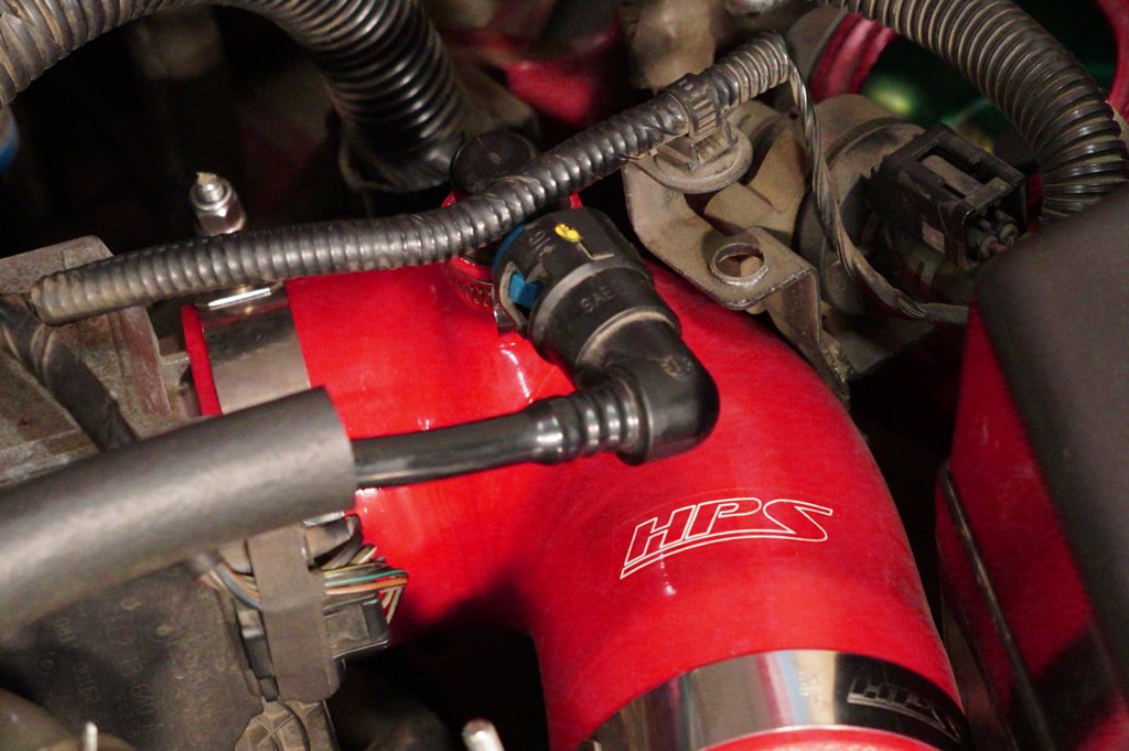 HPS Performance HPS Silicone Air Intake Kit Post MAF Hose Mazda 2006-2008 MX-5 Miata NC1 2.0L, 57-1493