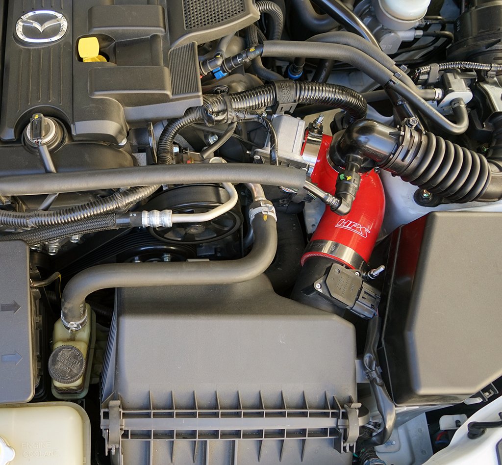 HPS Performance Products HPS Silicone Air Intake Kit Post MAF Hose Mazda 2009-2015 MX-5 Miata NC2 NC3 2.0L, 57-1494