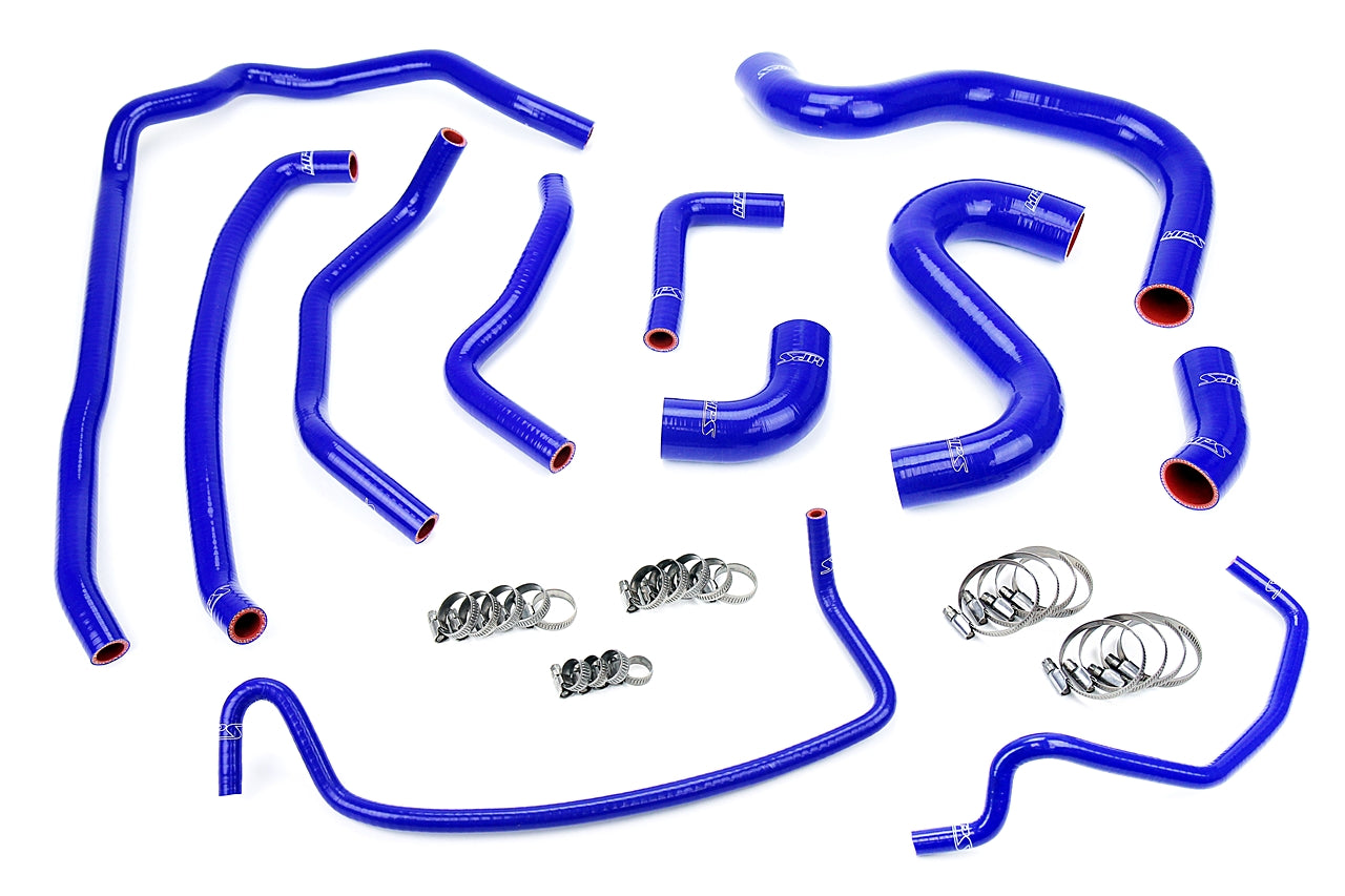 HPS Performance HPS Silicone Radiator + Heater Coolant Hose Kit Ford 2015-2017 Mustang GT 5.0L V8, 57-1502