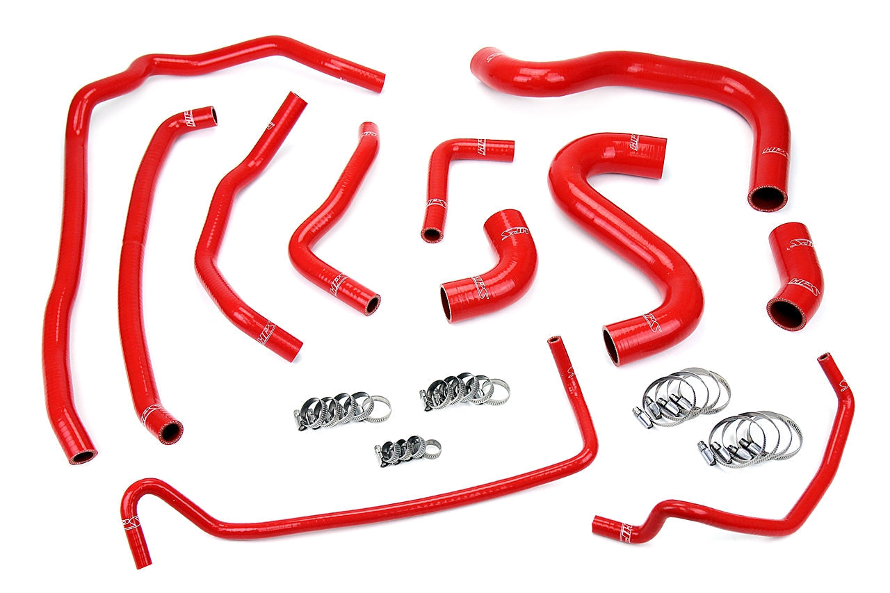 HPS Performance HPS Silicone Radiator + Heater Coolant Hose Kit Ford 2015-2017 Mustang GT 5.0L V8, 57-1502