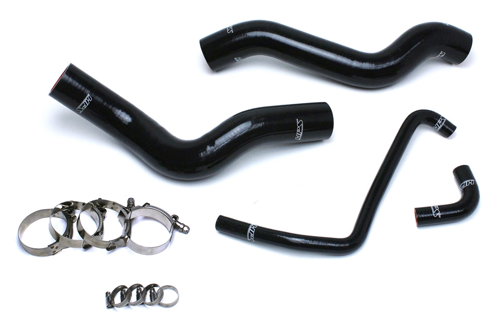 HPS Performance HPS Reinforced Black Silicone Radiator Hose Kit Coolant Dodge 13-14 Viper SRT-10 8.4L V10