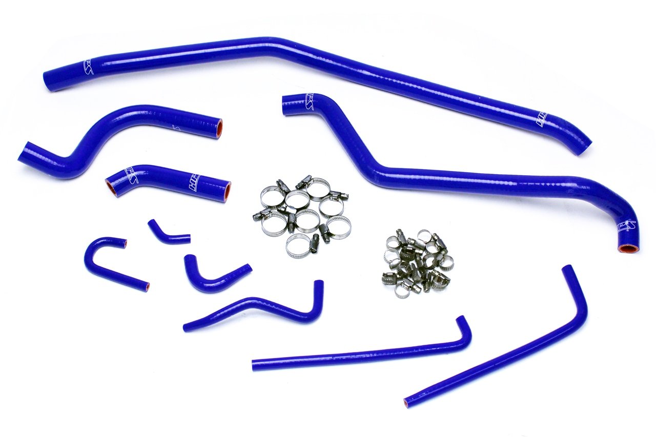 HPS Performance HPS Silicone Radiator Coolant Hose Kit Kawasaki 2004-2009 KFX700, 57-1504