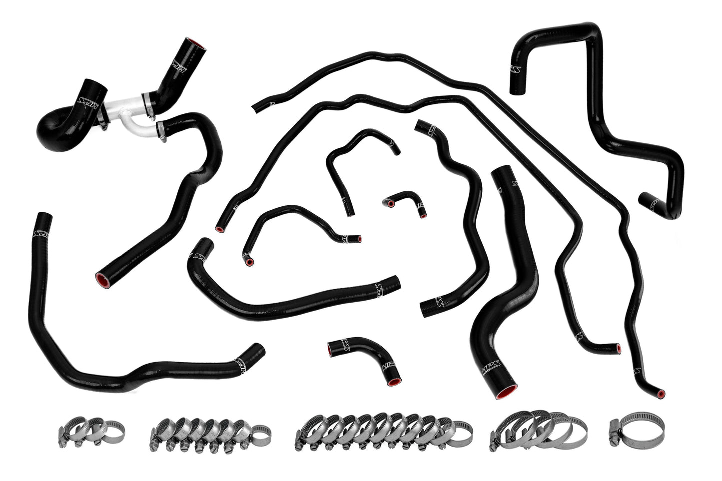 HPS Performance HPS Silicone Radiator and Heater Coolant Hose Kit Mazda 2007-2009 Mazdaspeed 3 2.3L Turbo, 57-1511