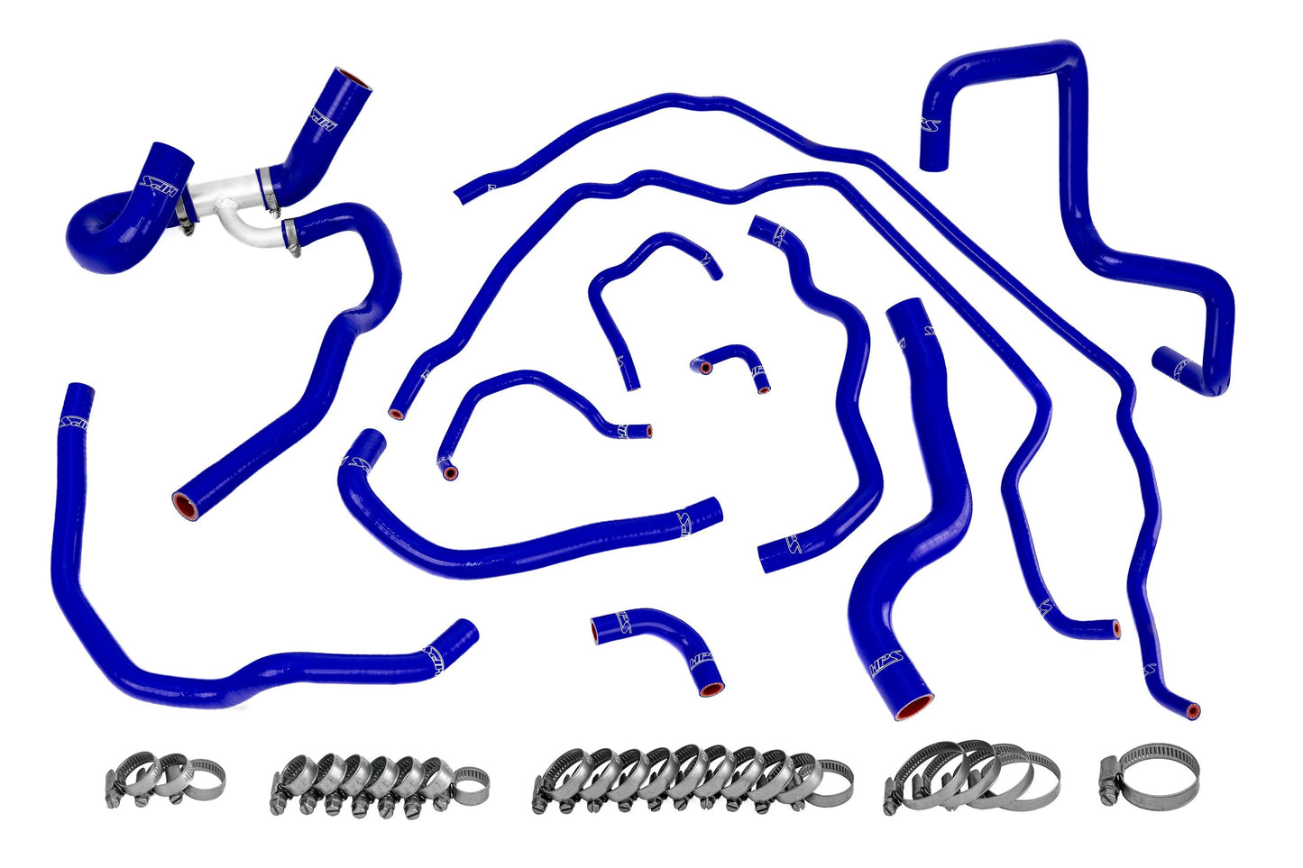 HPS Performance HPS Silicone Radiator and Heater Coolant Hose Kit Mazda 2007-2009 Mazdaspeed 3 2.3L Turbo, 57-1511