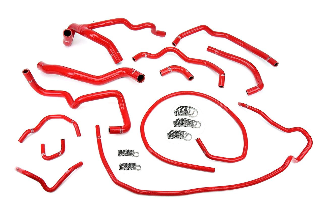 HPS Performance HPS Silicone Radiator + Heater Coolant Hose Kit Mazda 2010-2013 Mazdaspeed 3 2.3L Turbo, 57-1512