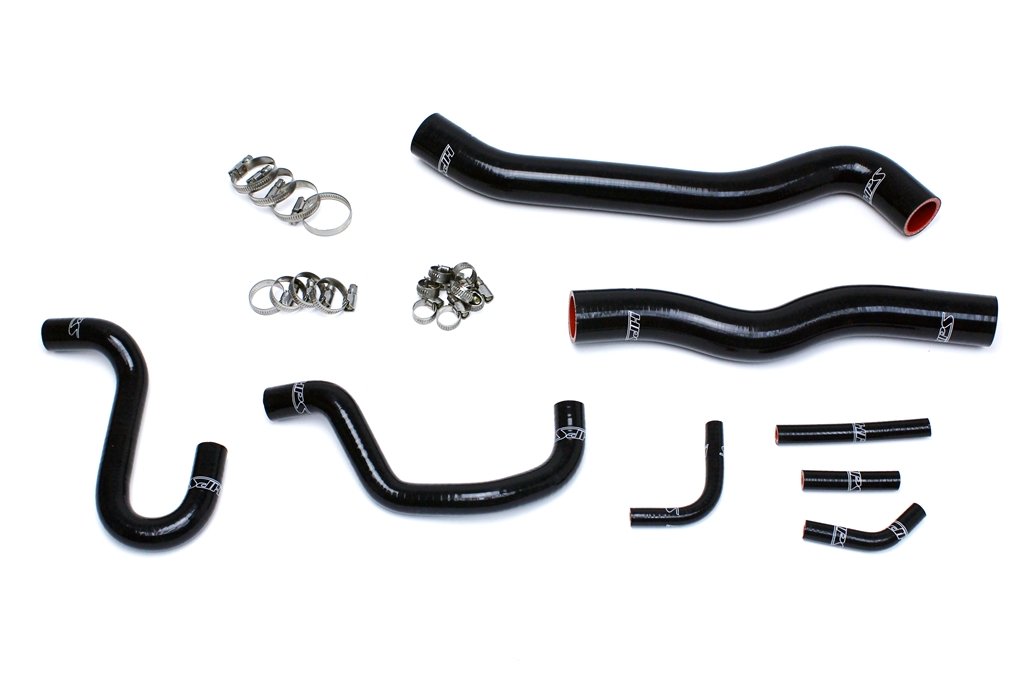 HPS Performance HPS Silicone Radiator + Heater Coolant Hose Kit Hyundai 2013-2016 Genesis Coupe 3.8L V6 Left Hand Drive, 57-1518