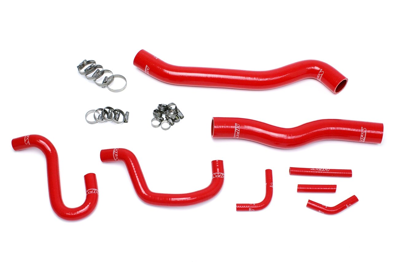 HPS Performance HPS Silicone Radiator + Heater Coolant Hose Kit Hyundai 2013-2016 Genesis Coupe 3.8L V6 Left Hand Drive, 57-1518