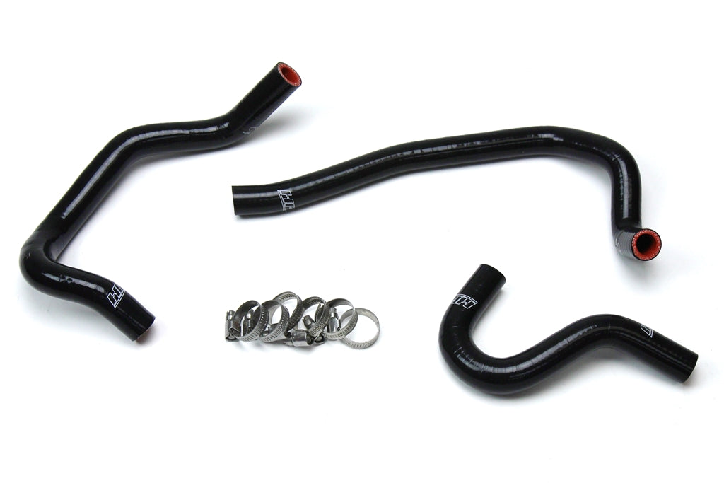 HPS Performance HPS Black Reinforced Silicone Heater Hose Kit Coolant Toyota 86-92 Supra MK3 Turbo & NA 7MGE / 7MGTE Left Hand Drive