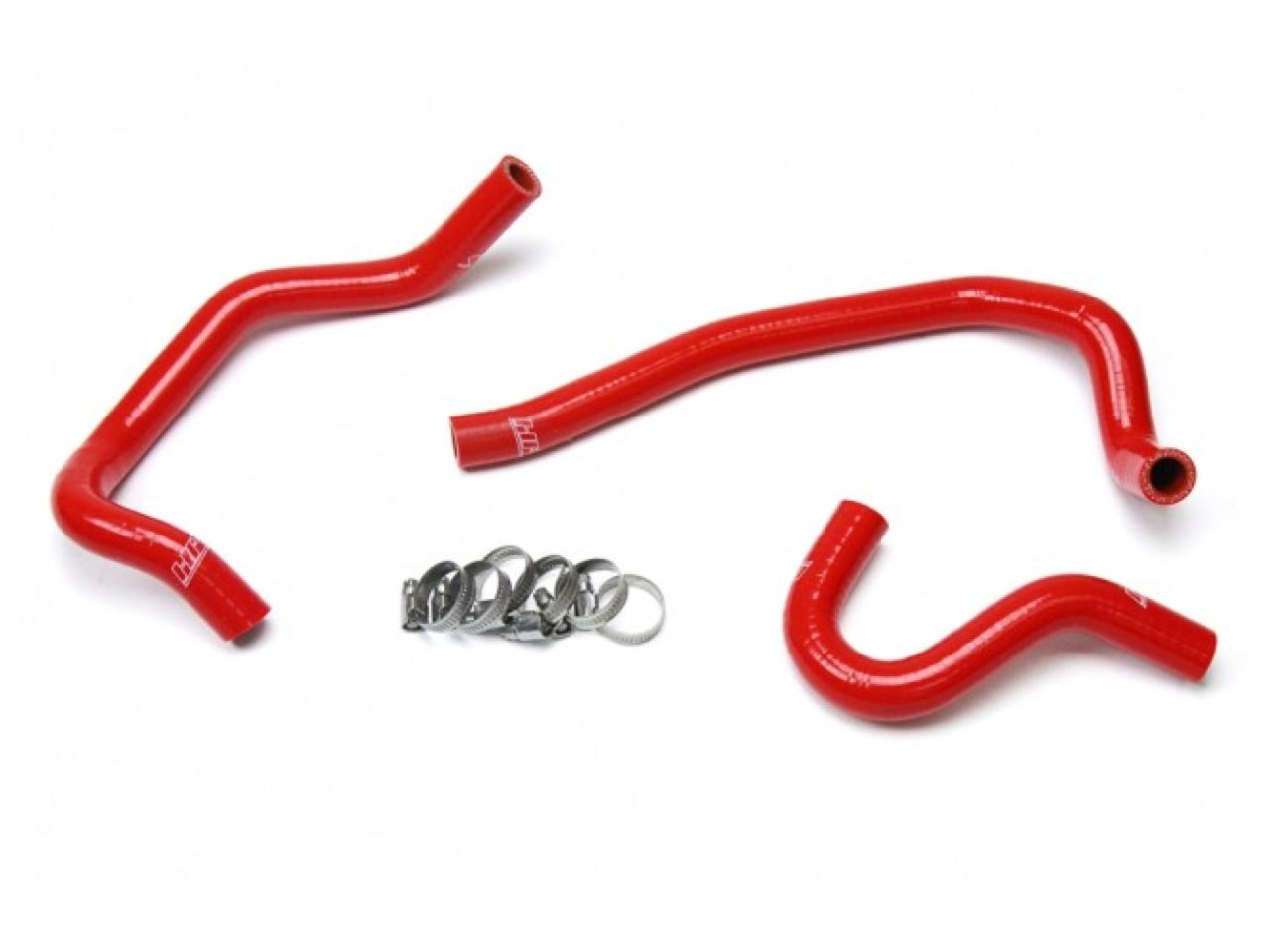 HPS Red Reinforced Silicone Heater Hose Kit Coolant Toyota 86-92 Supra MK3 Turbo & NA 7MGE / 7MGTE Left Hand Drive
