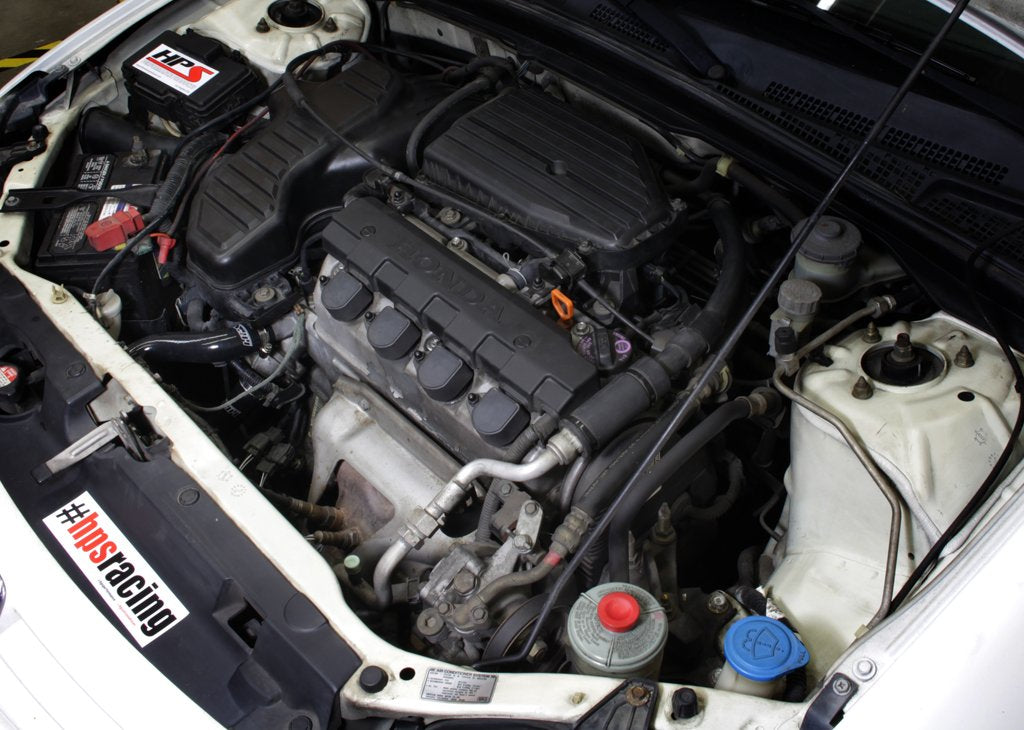 HPS Performance HPS Silicone Radiator Coolant Hose Kit Honda 2001-2005 Civic 1.7L Manual Trans., 57-1525