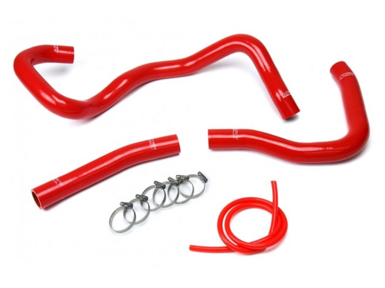 HPS Red Reinforced Silicone Radiator Hose Kit Coolant Mitsubishi 2008-2017 Lancer 2.0L 2.4L DE ES GTS