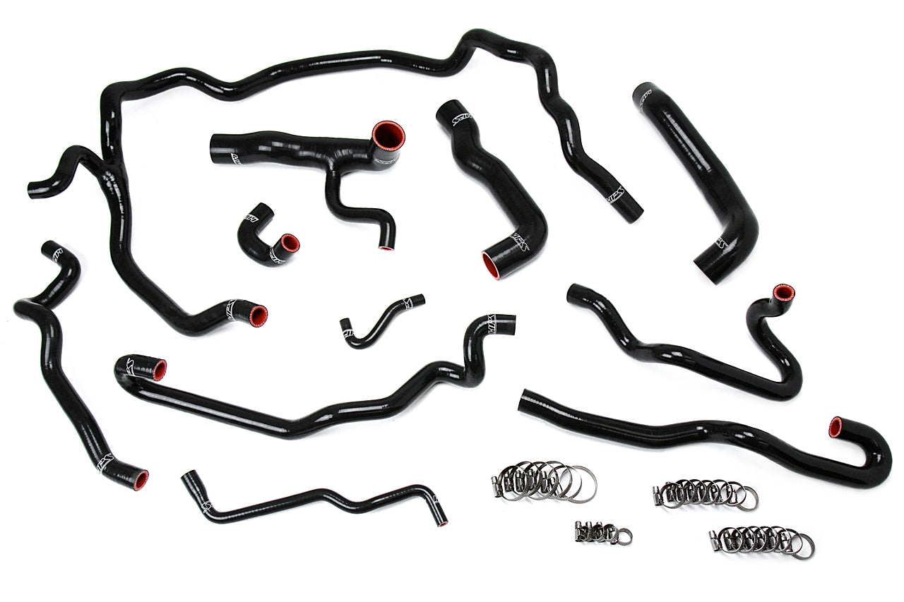 HPS Performance HPS Silicone Radiator + Heater Coolant Hose Kit BMW 2004-2005 530i E60 Left Hand Drive, 57-1552