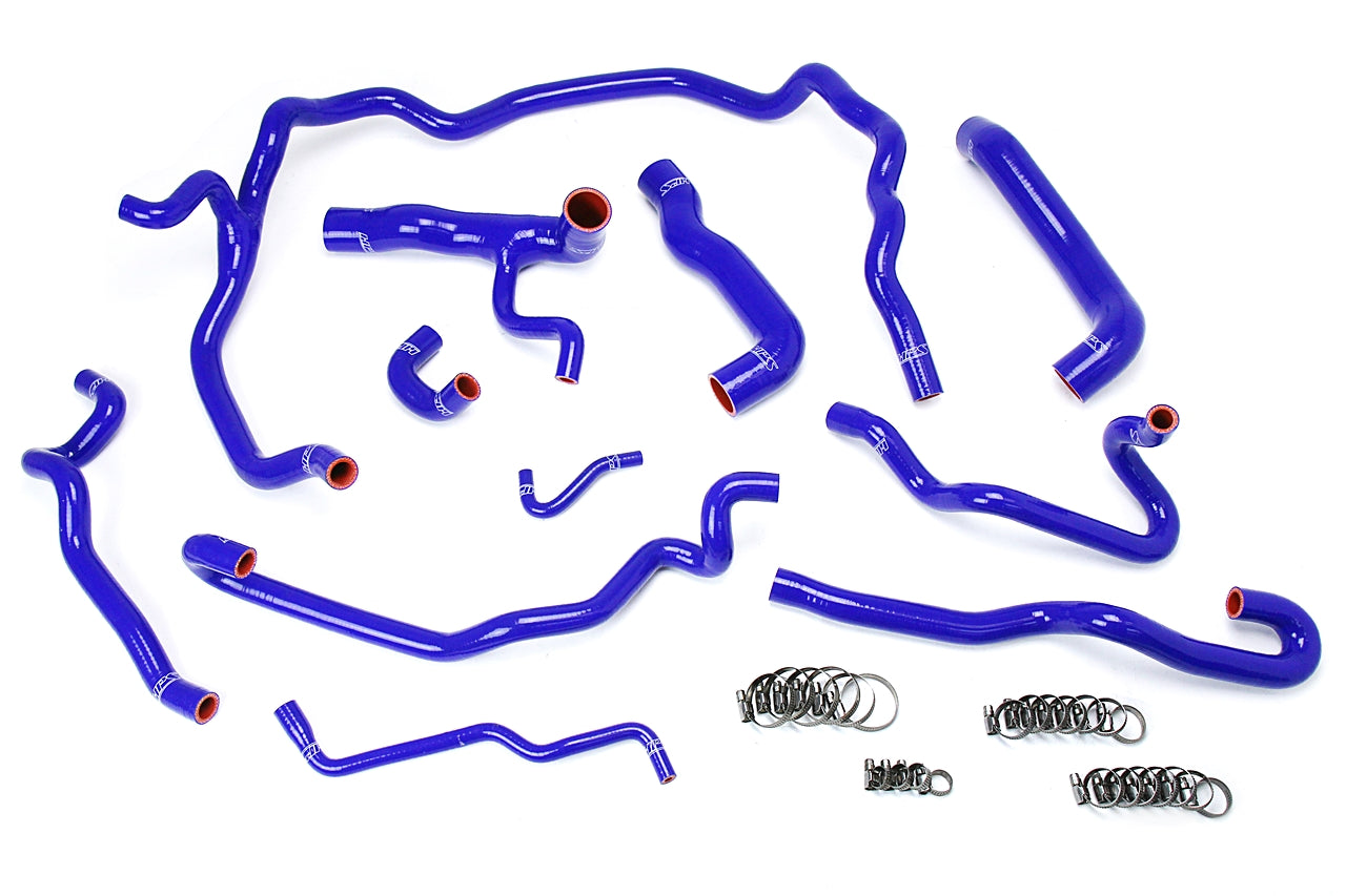 HPS Performance HPS Silicone Radiator + Heater Coolant Hose Kit BMW 2004-2005 530i E60 Left Hand Drive, 57-1552