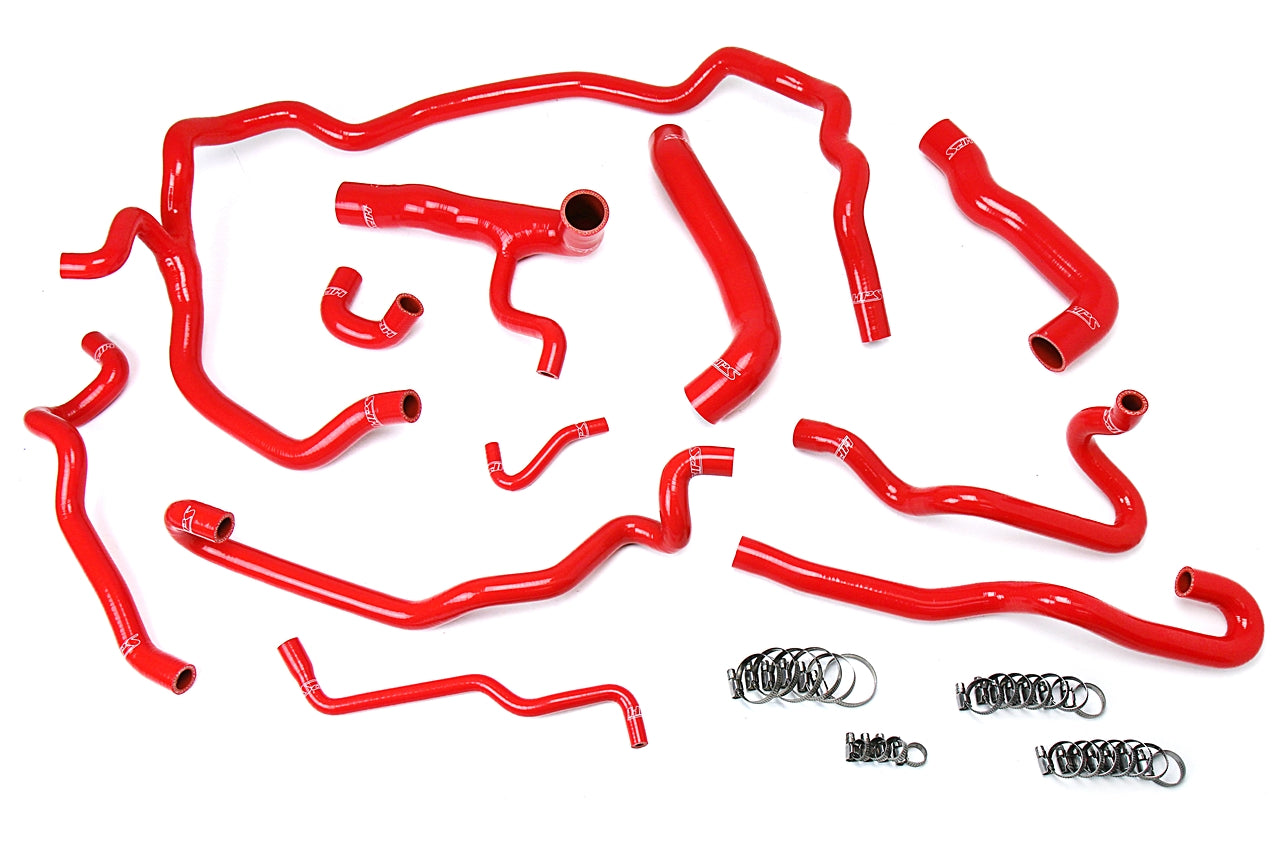 HPS Performance HPS Silicone Radiator + Heater Coolant Hose Kit BMW 2004-2005 530i E60 Left Hand Drive, 57-1552