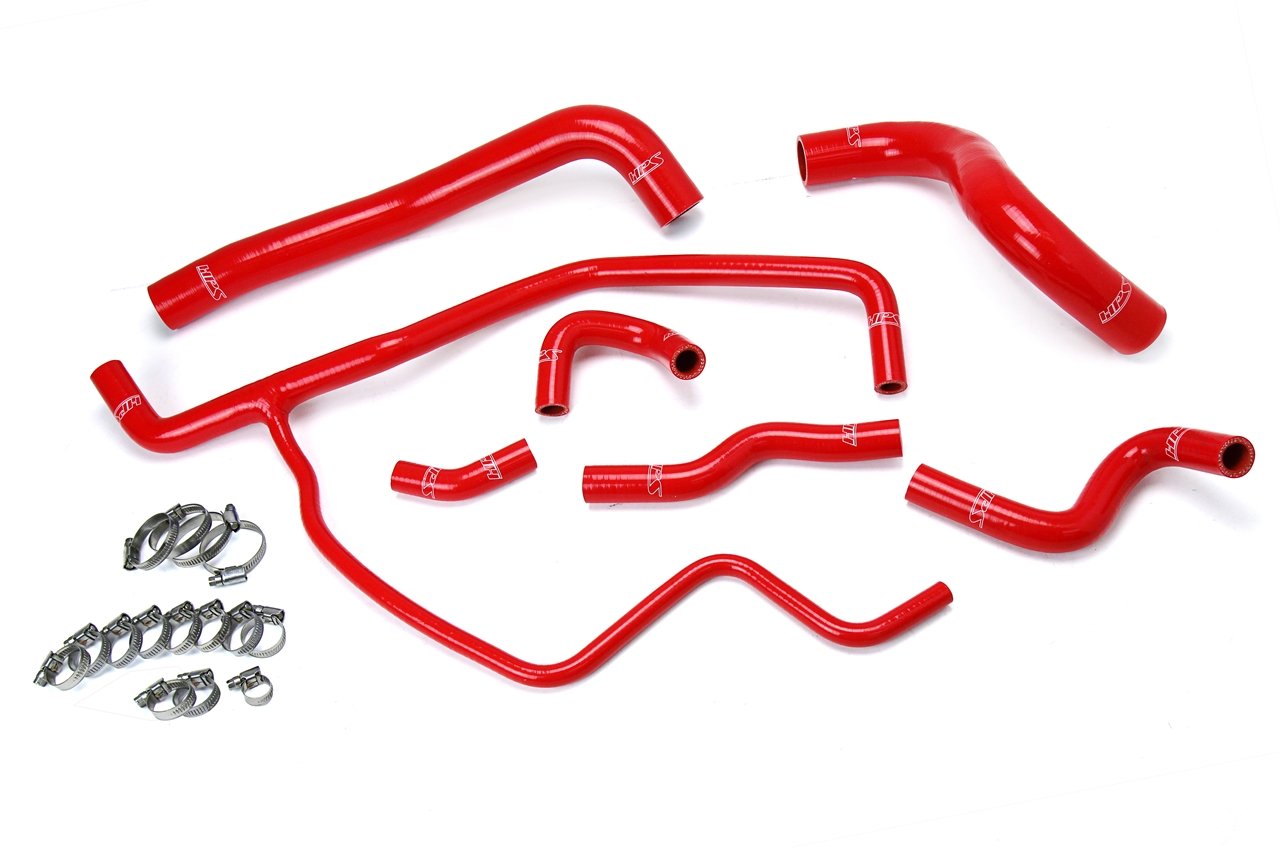 HPS Silicone Radiator + Heater Coolant Hose Kit Dodge 2011-2020 Charger 3.6L V6, 57-1583
