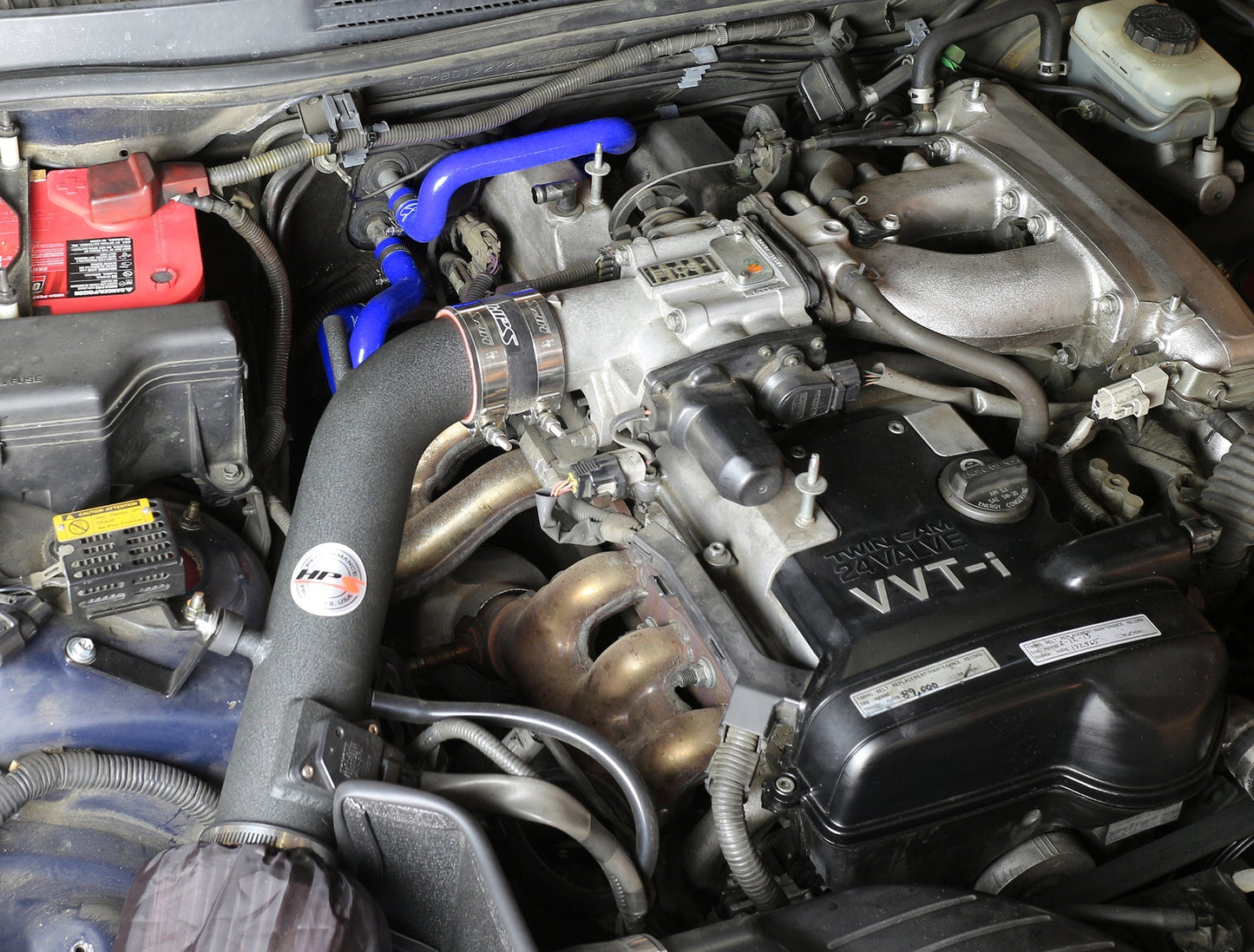 HPS Performance Products HPS Blue Reinforced Silicone Radiator + Heater Hose Kit Lexus 01-05 IS300 I6 3.0L