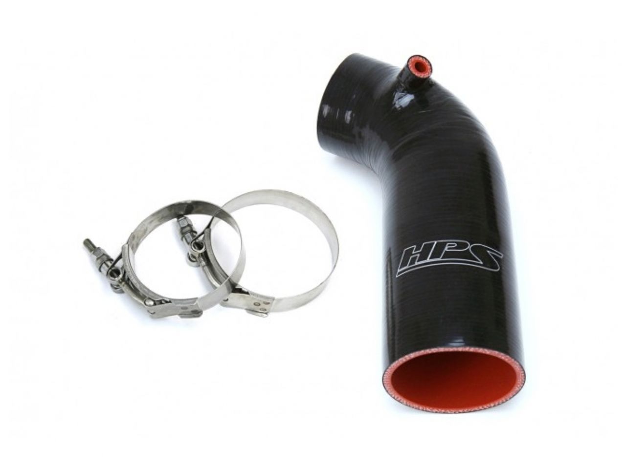 HPS Performance HPS Black Silicone Post MAF Air Intake Hose Kit Honda 16-17 Civic 10th Gen 2.0L Non Turbo