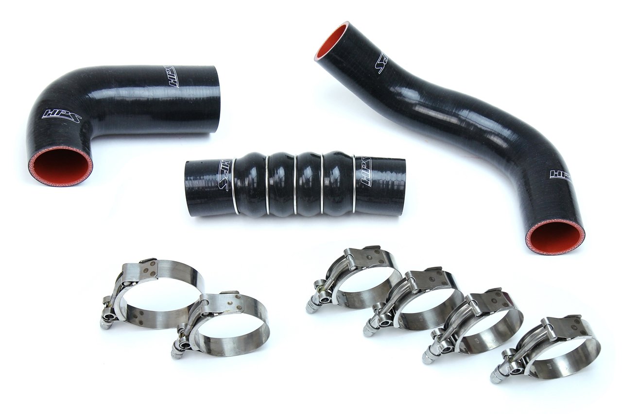 HPS Performance HPS Silicone Intercooler Hose Kit Honda 2017-2020 Civic Si 1.5L Turbo, 57-1599