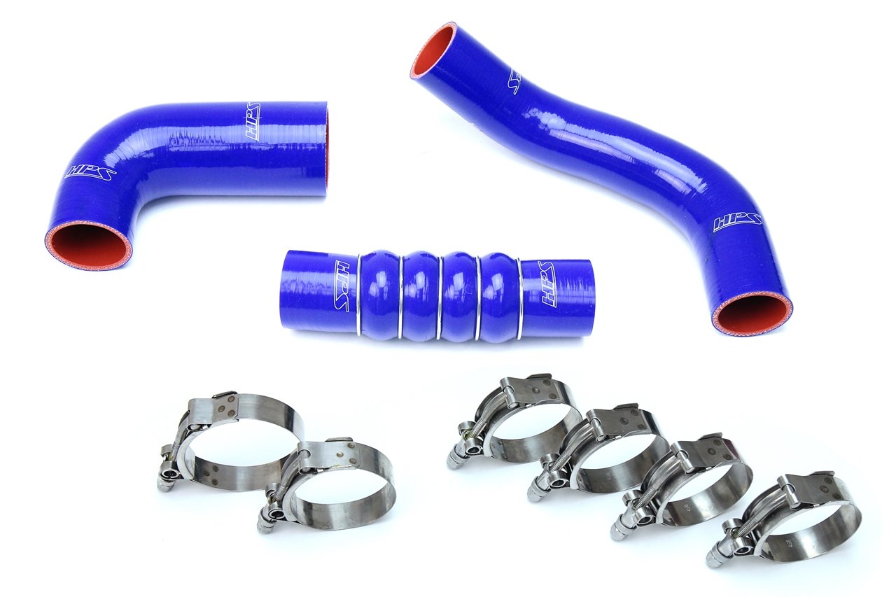 HPS Performance HPS Silicone Intercooler Hose Kit Honda 2017-2020 Civic Si 1.5L Turbo, 57-1599