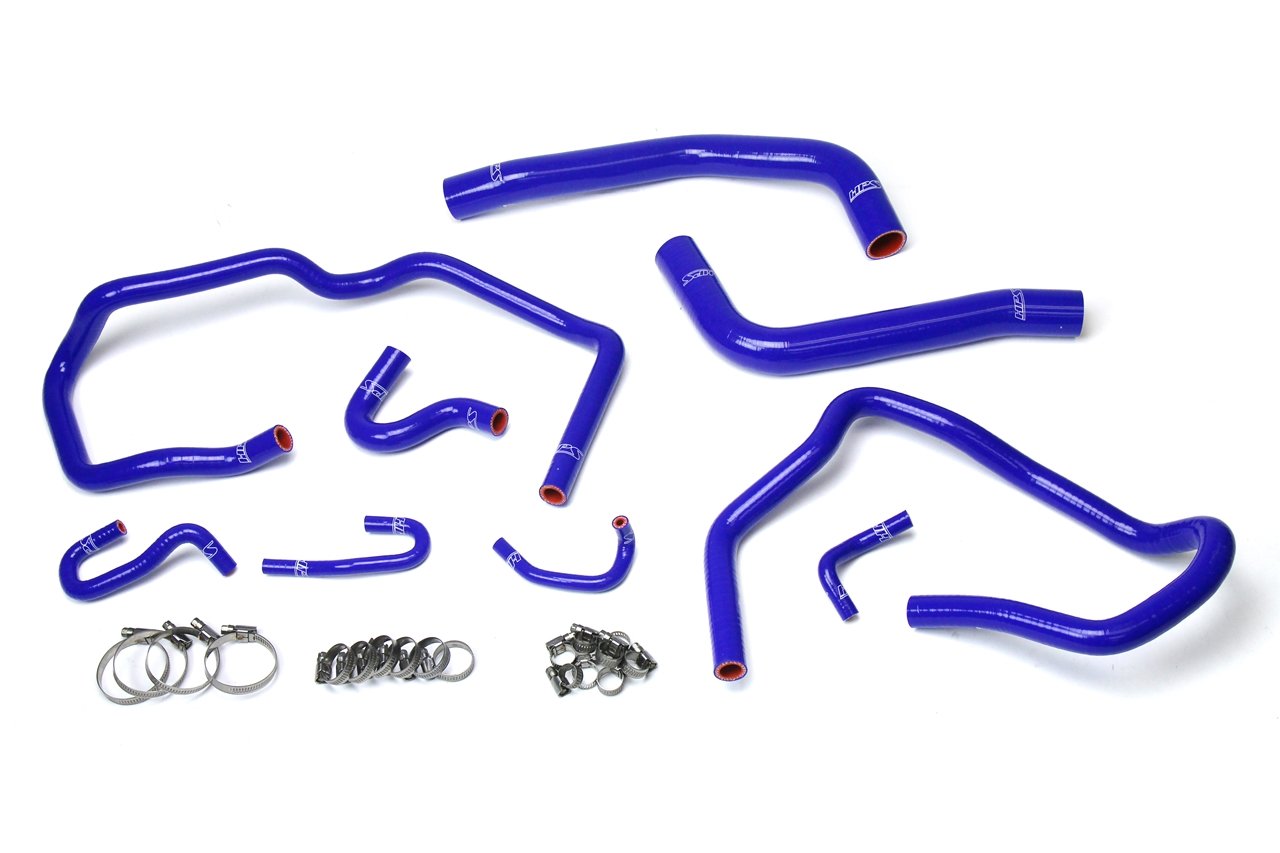HPS Performance HPS Silicone Radiator + Heater Coolant Hose Kit Toyota 2010-2014 FJ Cruiser 4.0L V6, 57-1611