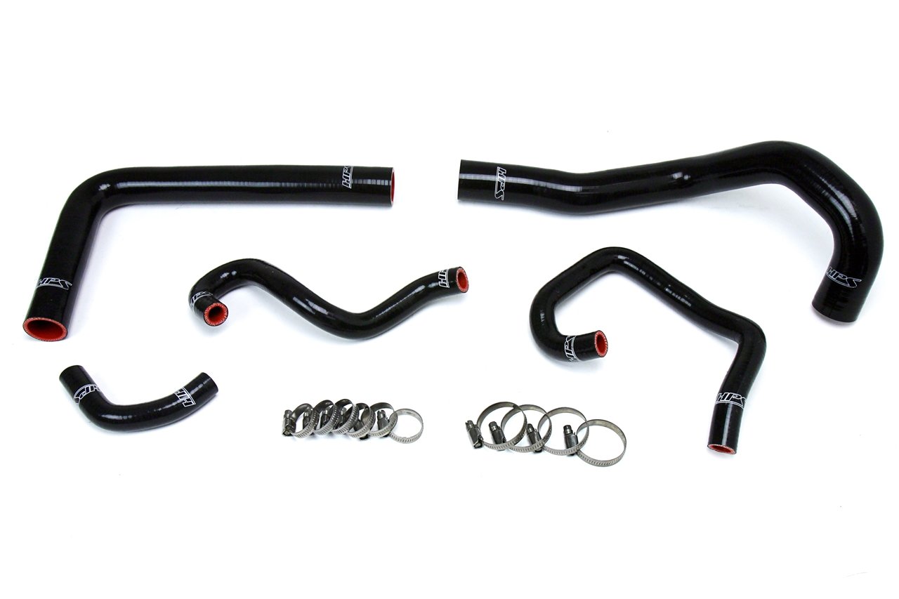 HPS Performance HPS Silicone Radiator + Heater Coolant Hose Kit Toyota 1993-1998 Supra MK4 2JZ Turbo Left Hand Drive, 57-1613