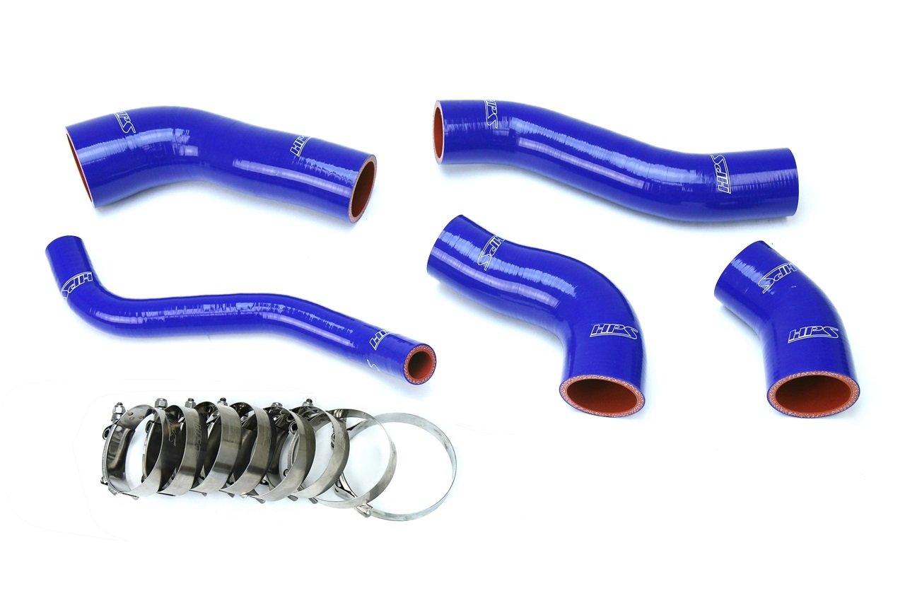 HPS Performance HPS Silicone Intercooler Hose Kit Hyundai 2013-2017 Veloster 1.6L Turbo, 57-1629