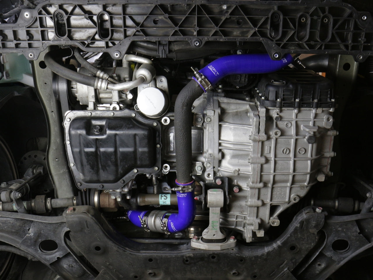 HPS Performance Products HPS Red Reinforced Silicone Intercooler Hose Kit Hyundai 13-17 Veloster 1.6L Turbo