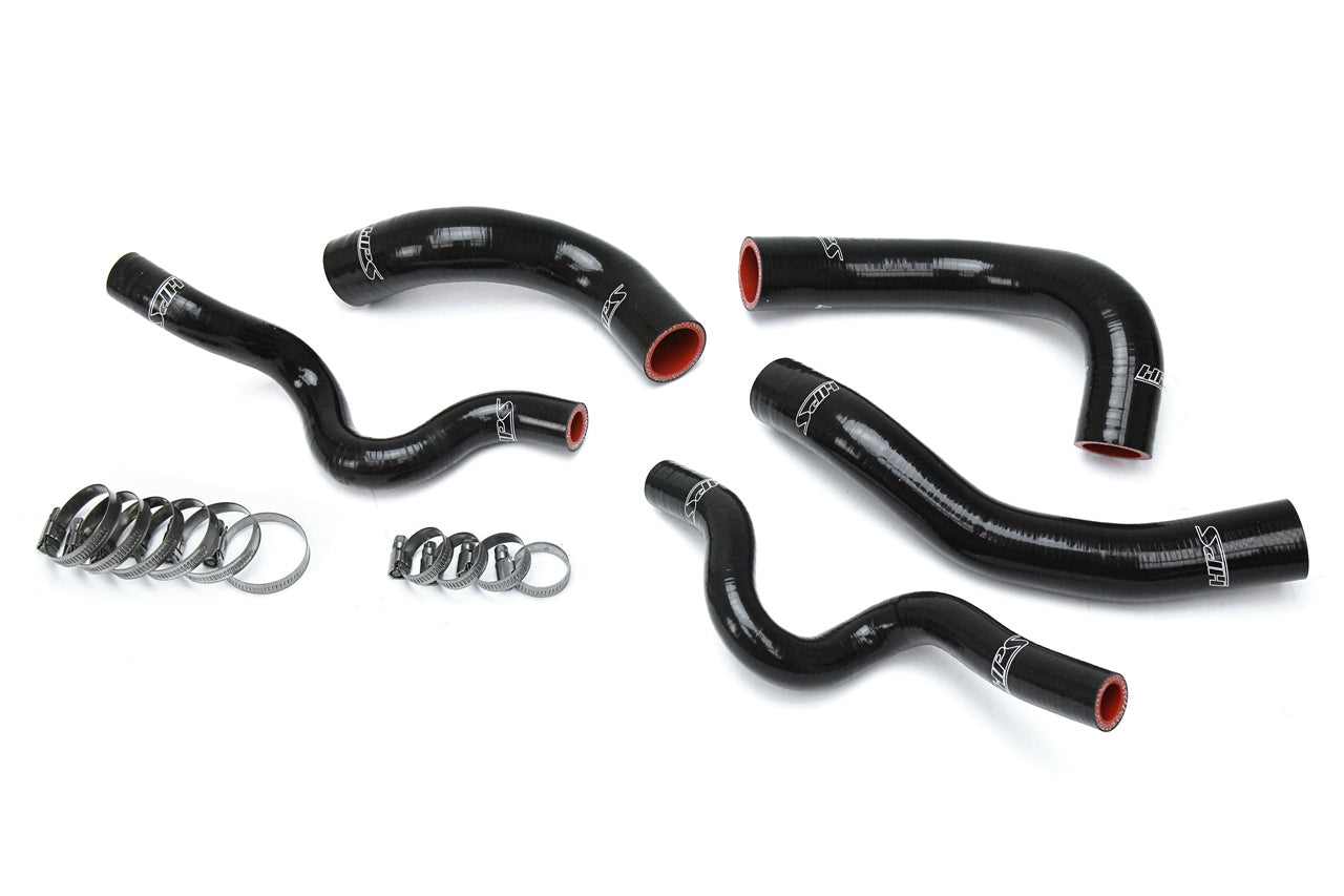 HPS Performance HPS Silicone Radiator Coolant Hose Kit Hyundai 2013-2017 Veloster 1.6L Turbo, 57-1630