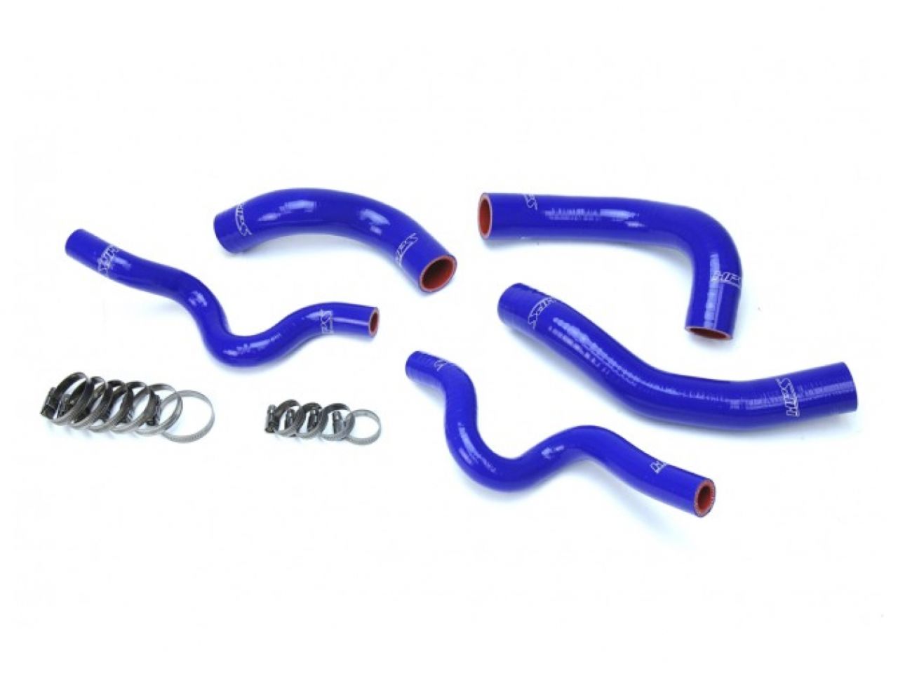 HPS Performance HPS Reinforced Blue Silicone Radiator Hose Kit Coolant Hyundai 13-17 Veloster 1.6L Turbo
