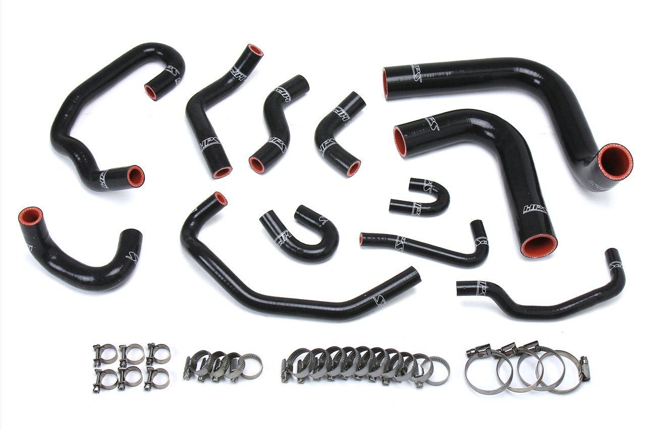 HPS Performance HPS Silicone Radiator + Heater Coolant Hose Kit Toyota 1993-1995 Pickup 3.0L V6 Left Hand Drive, 57-1654