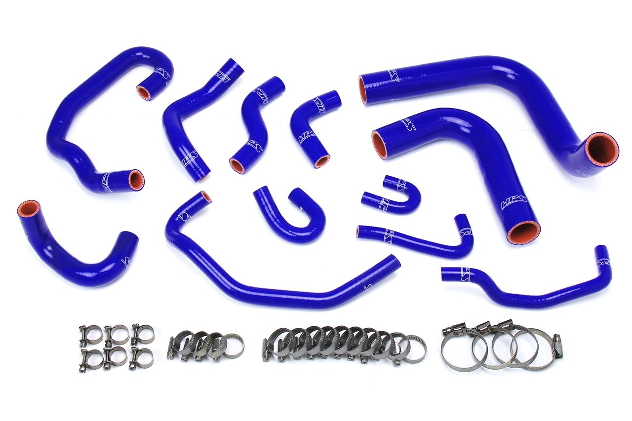 HPS Performance HPS Silicone Radiator + Heater Coolant Hose Kit Toyota 1993-1995 Pickup 3.0L V6 Left Hand Drive, 57-1654
