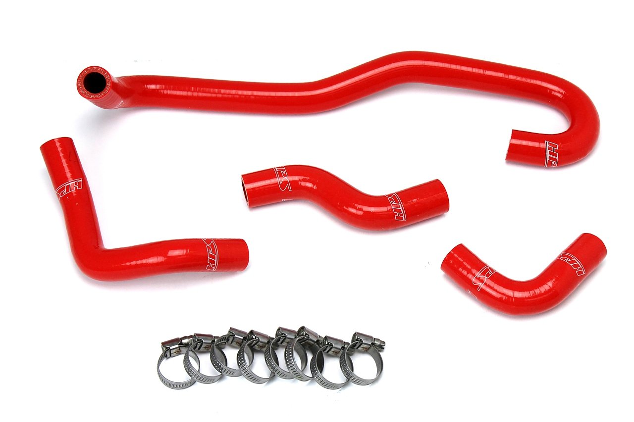 HPS Performance HPS Silicone Heater Coolant Hose Kit Toyota 1989-1992 Pickup 3.0L V6 Left Hand Drive, 57-1655