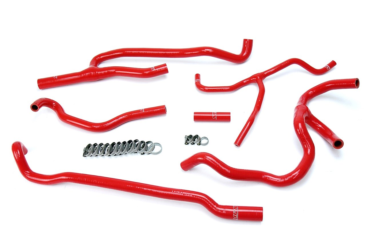 HPS Performance HPS Silicone Heater Coolant Hose Kit Chevy 2016-2020 Camaro SS Coupe 6.2L V8, 57-1660