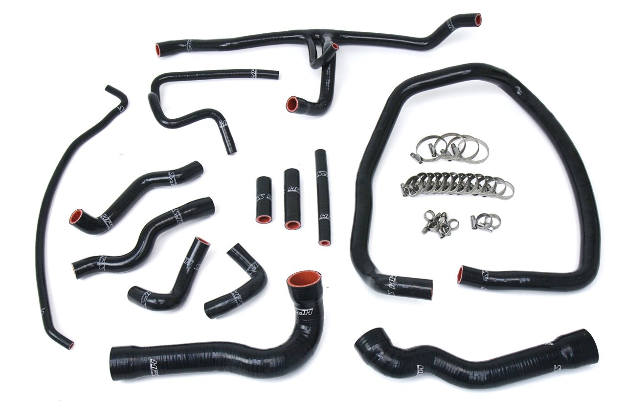 HPS Performance Products HPS Silicone Radiator + Heater Coolant Hose Kit BMW 1996-1999 E36 M3 Left Hand Drive, 57-1674