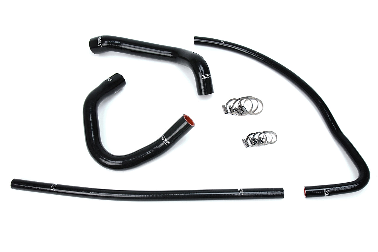 HPS Performance HPS Black Reinforced Silicone Radiator + Heater Hose Kit Jeep 93-98 Grand Cherokee 4.0L I6 Left Hand Drive