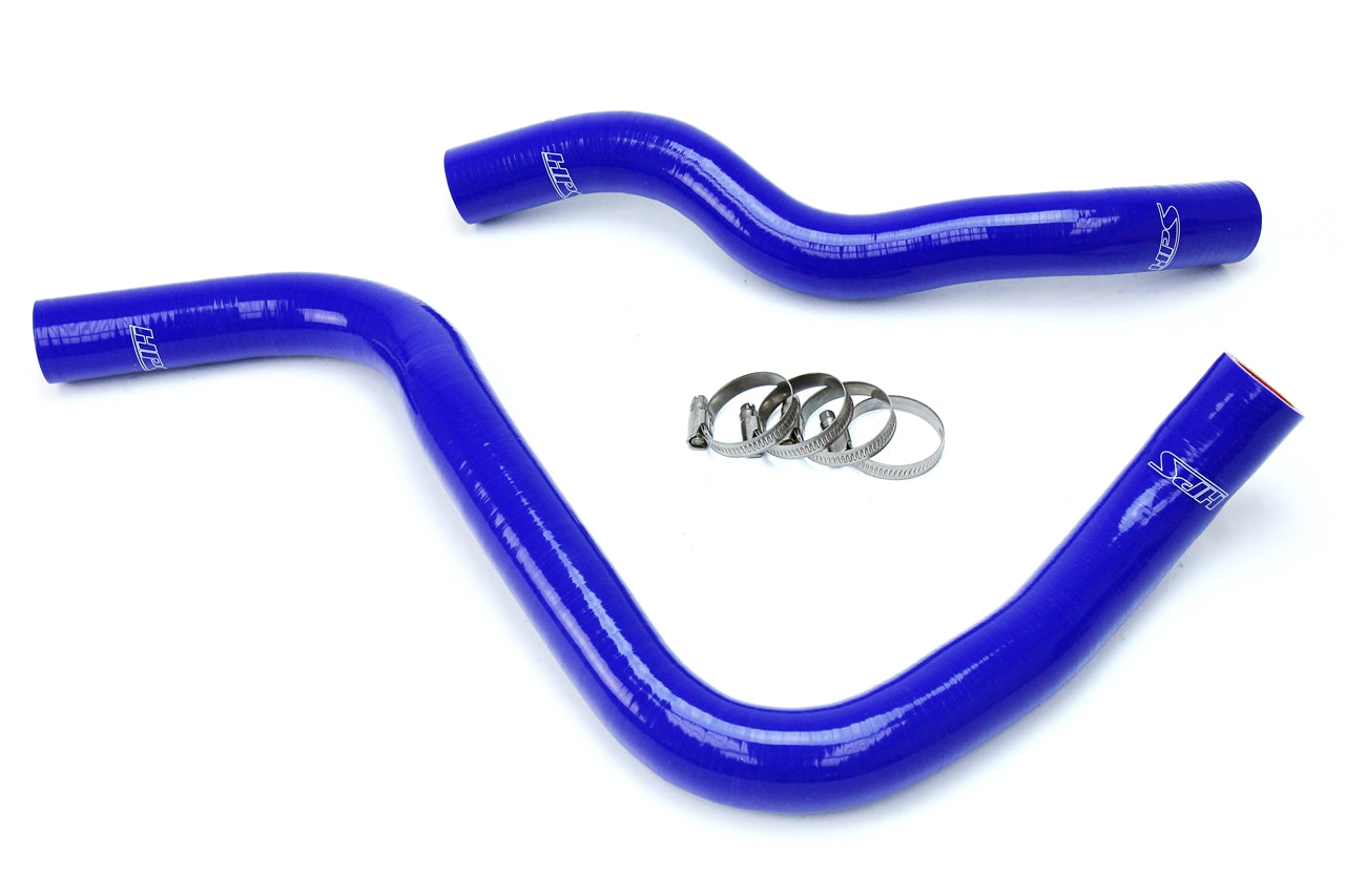 HPS Performance HPS Blue Reinforced Silicone Radiator Hose Kit Coolant Honda 03-07 Accord 3.0L V6