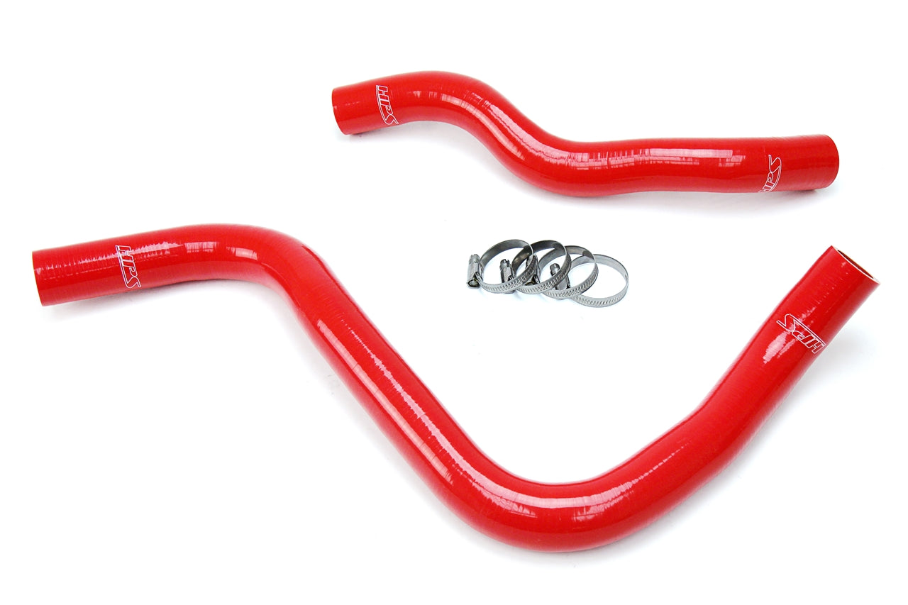 HPS Performance HPS Red Reinforced Silicone Radiator Hose Kit Coolant Honda 03-07 Accord 3.0L V6