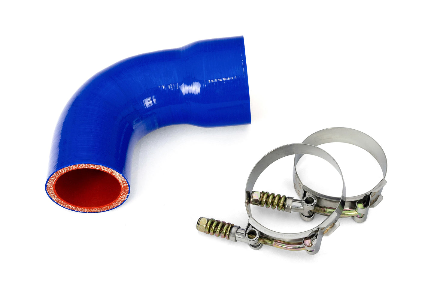 HPS Performance HPS Silicone Transmission Oil Cooler Coolant Hose Volvo Mack MP7 Engine Trucks, replace OE Part # 22882164 , 57-1715