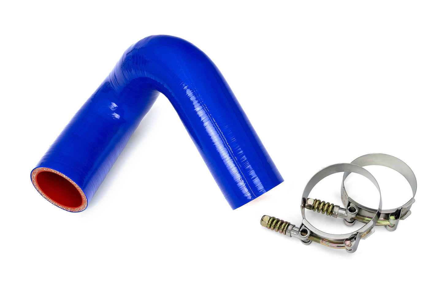 HPS Performance HPS Silicone Transmission Oil Cooler Coolant Hose Volvo Mack MP7 Engine Trucks, replace OE Part # 22891518, 57-1716