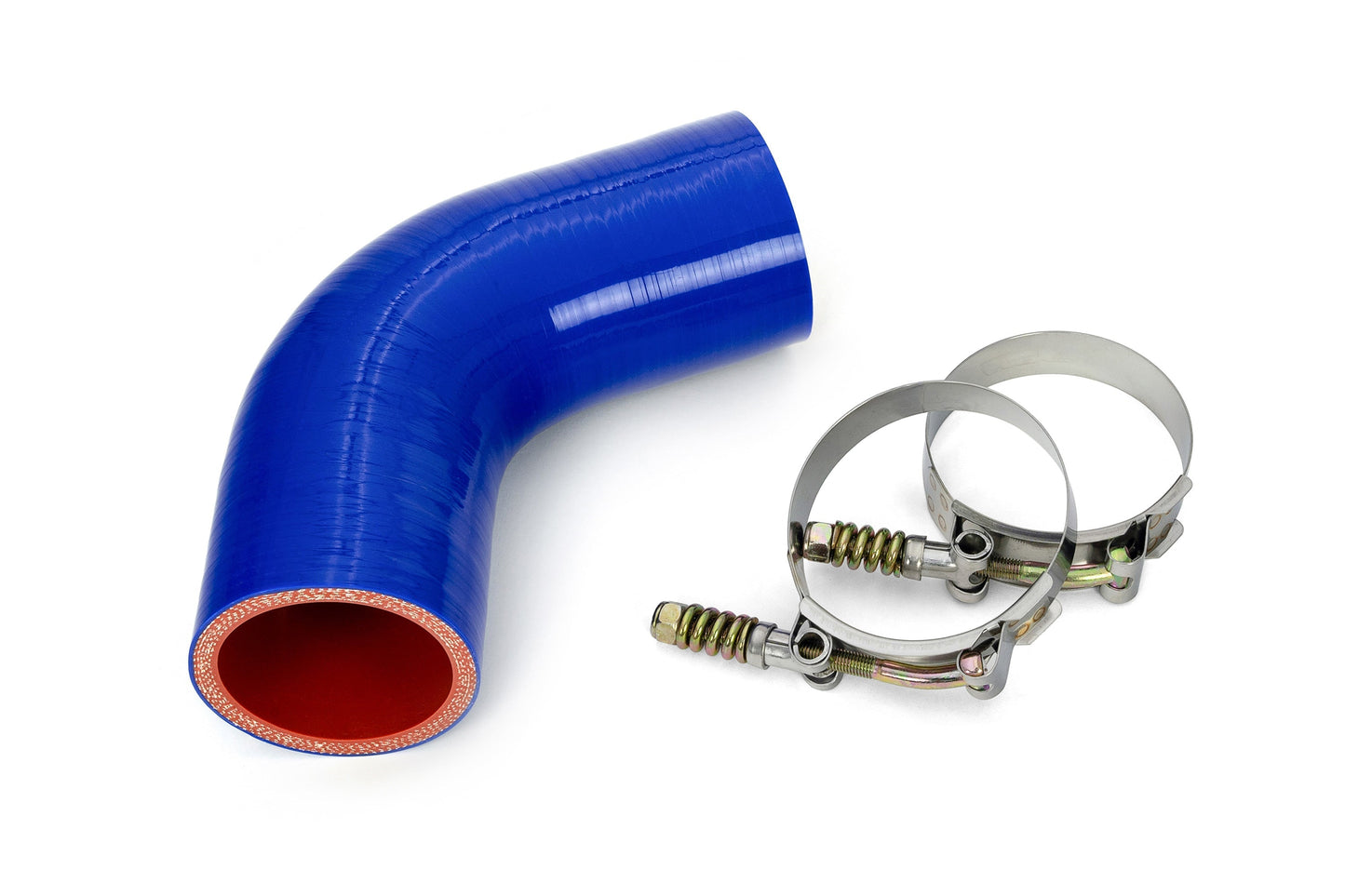 HPS Performance HPS Silicone Transmission Oil Cooler Coolant Hose Mack Truck 2010-2015 MRU613, replace OE Part # 22891994 , 57-1718