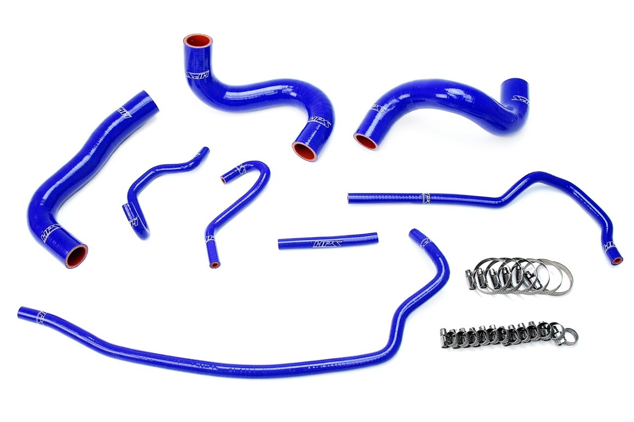 HPS Performance HPS Silicone Radiator Coolant Hose Kit Toyota 2009-2013 Corolla 1.8L, 57-1723