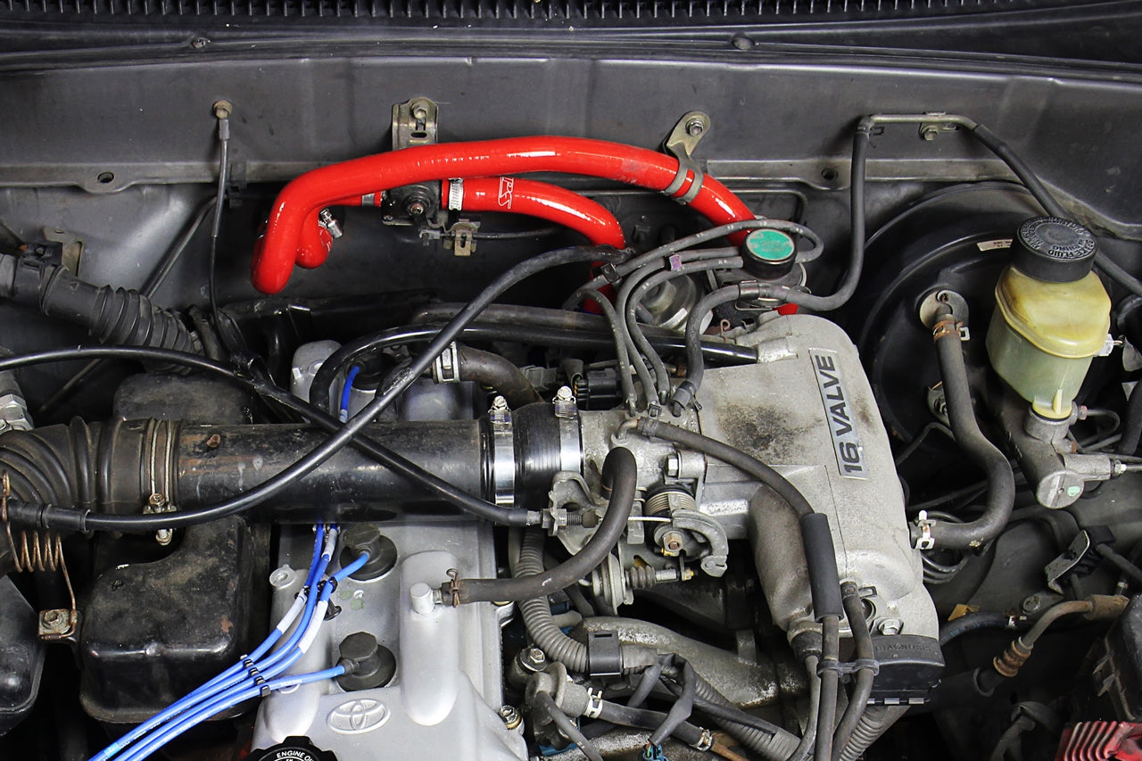 HPS Performance HPS Silicone Heater Coolant Hose Kit Toyota 1995-2004 Tacoma 2.4L & 2.7L 4Cyl, 57-1746H