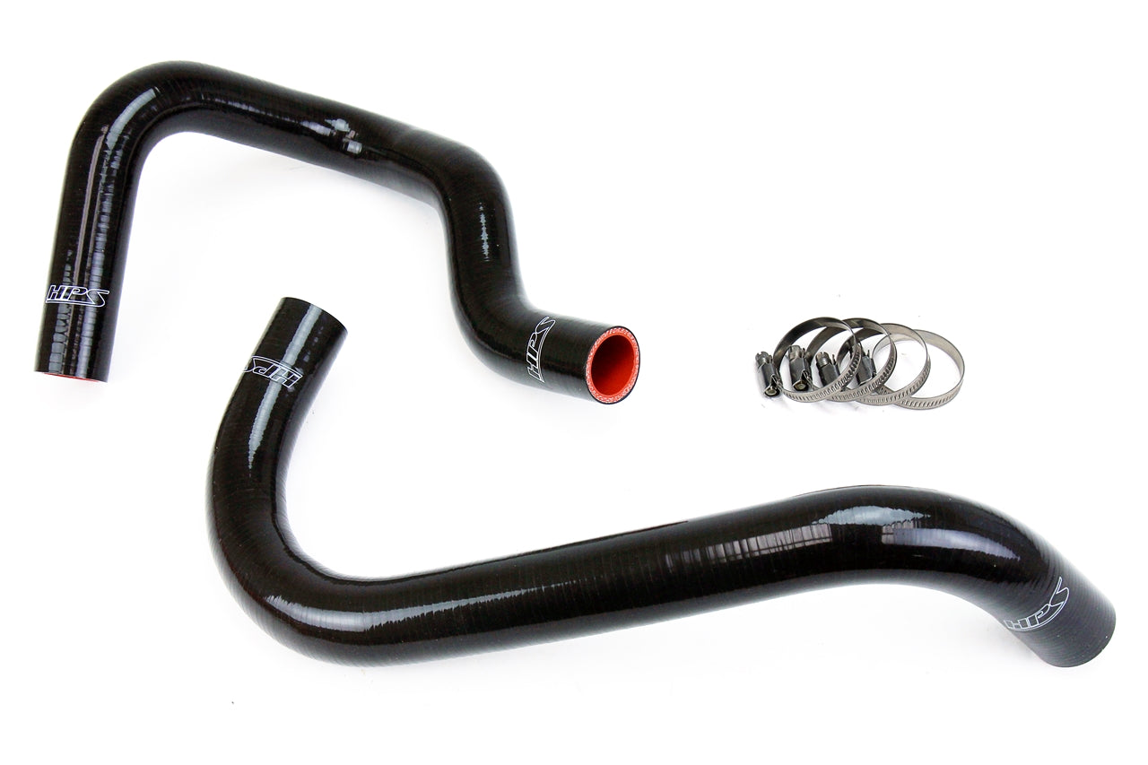 HPS Performance Products HPS Reinforced Black Silicone Radiator Hose Kit Coolant Toyota 95-04 Tacoma 2.4L 4Cyl