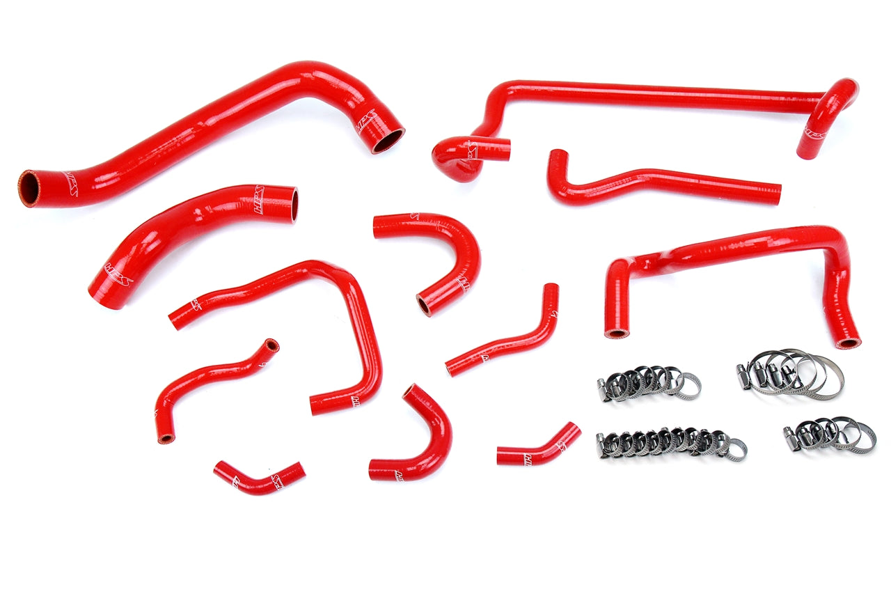 HPS Performance HPS Silicone Radiator + Heater Coolant Hose Kit Nissan 1989-1994 Skyline GTR R32 RB26DETT Twin Turbo, 57-1782