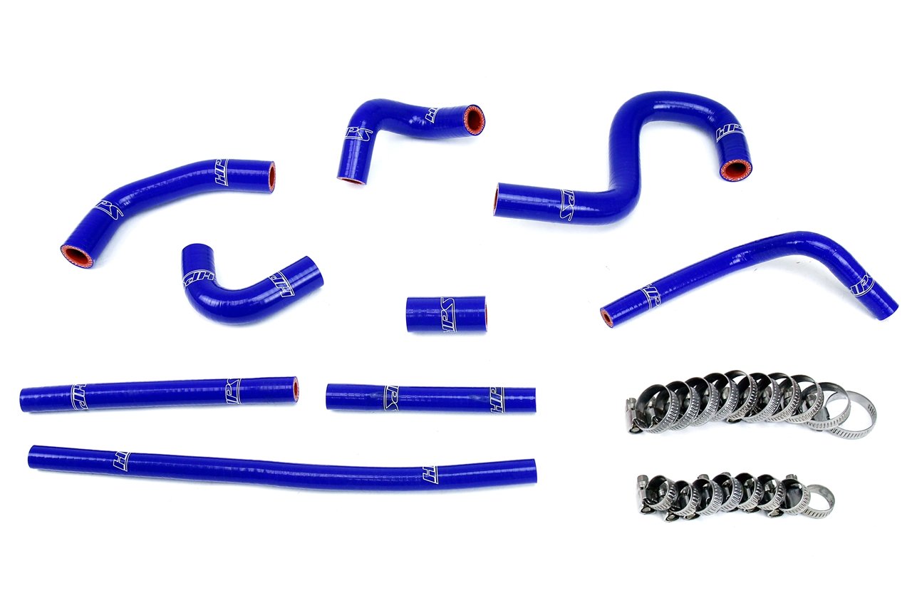 HPS Performance HPS Silicone Heater Coolant Hose Kit Toyota 1996-2002 4Runner 3.4L V6 with rear heater, 57-1798
