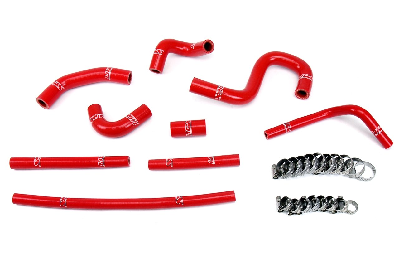 HPS Performance HPS Silicone Heater Coolant Hose Kit Toyota 1996-2002 4Runner 3.4L V6 with rear heater, 57-1798