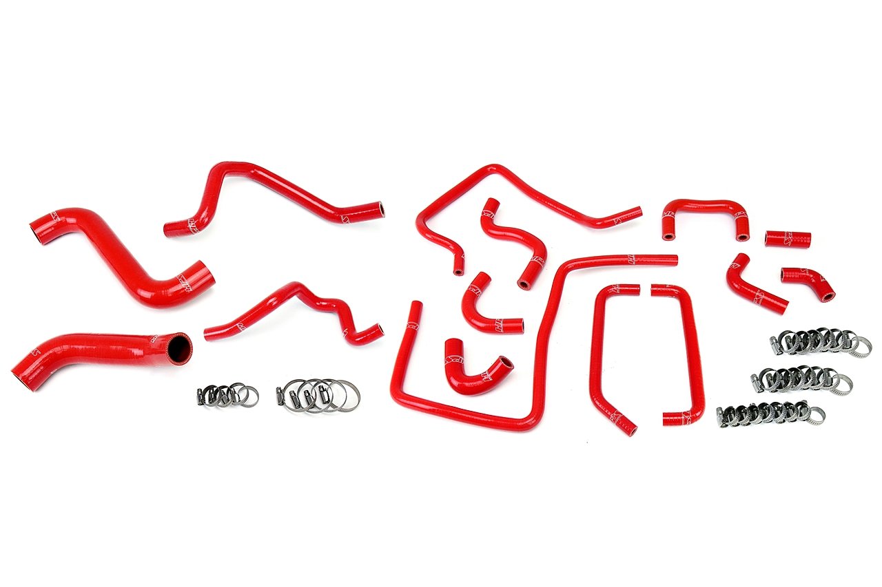 HPS Performance HPS Silicone Radiator, Heater and Ancillary Coolant Hose Kit Subaru 2005 Impreza WRX STi 2.5L Turbo, 57-1814