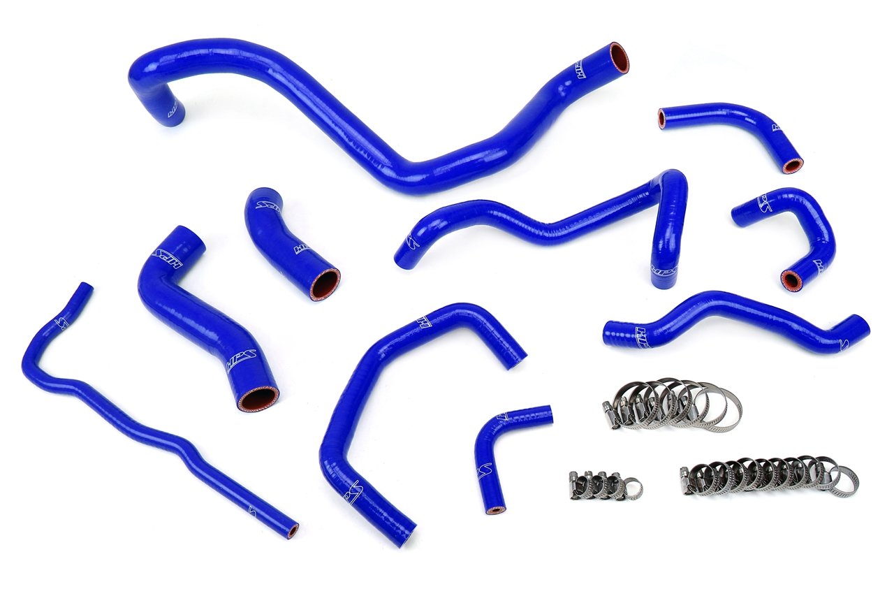HPS Performance HPS Silicone Coolant Hose Kit Volkswagen 99-06 Golf / GTI MK4 1.8T Turbo Manual Trans Left Hand Drive