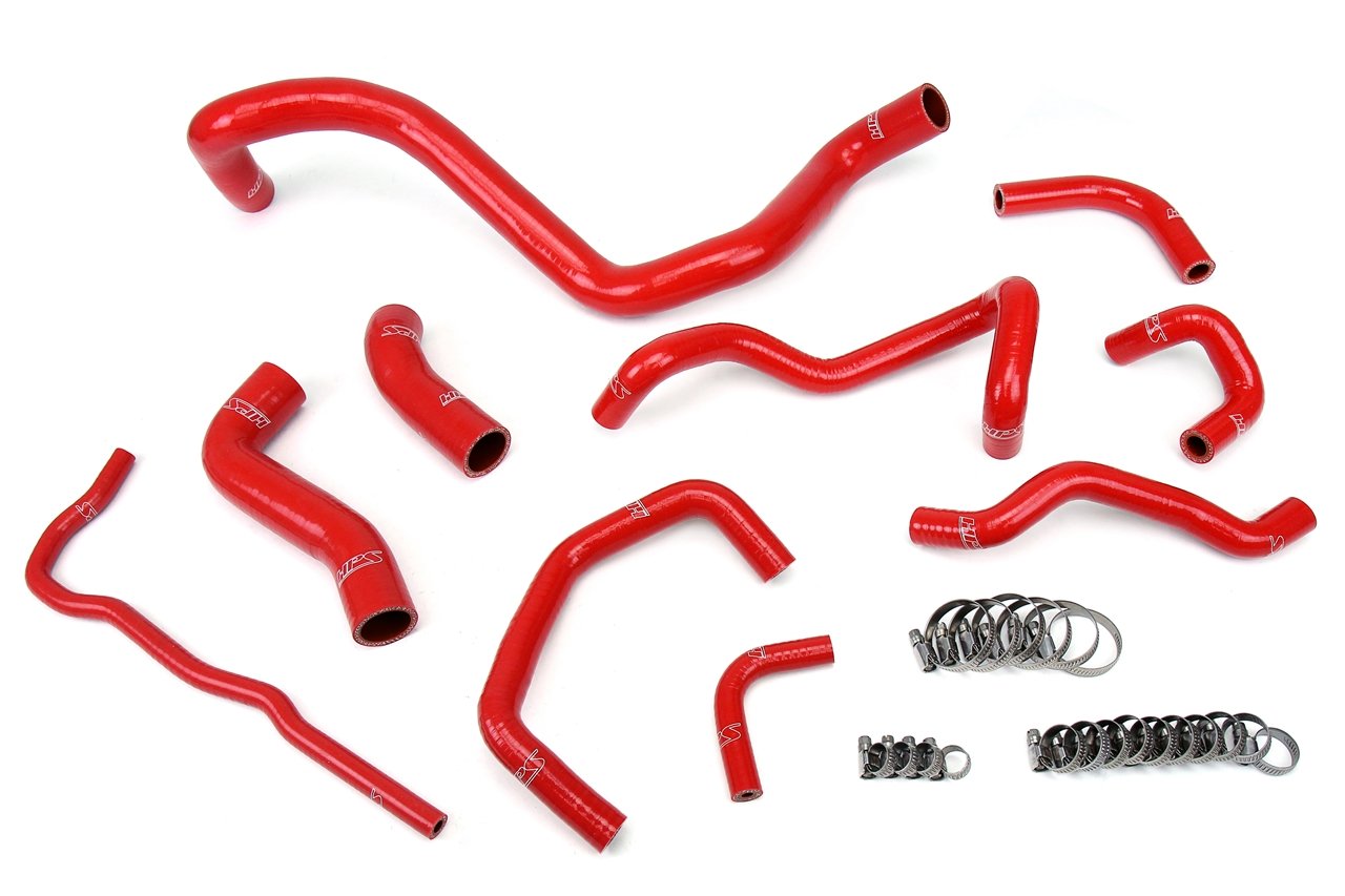 HPS Performance HPS Silicone Coolant Hose Kit Volkswagen 99-06 Golf / GTI MK4 1.8T Turbo Manual Trans Left Hand Drive